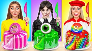 Кулинарный Челлендж# Уэнсдей Против Бабушки # Смешные Челленджи от Bubba DO Challenge