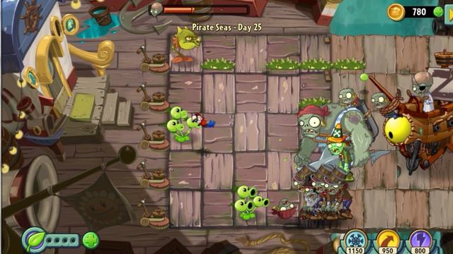 мои любимые уровни в растения против зомби 2 Мой второй любимый уровень часть 2