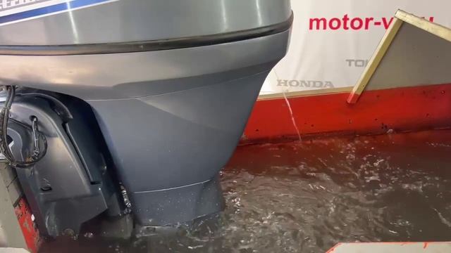 Запуск двигателя Yamaha F115