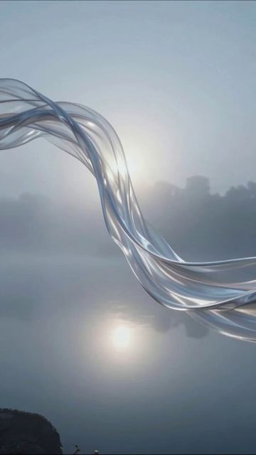 Мгновения тумана: красота природы #природа #туман #красота #видео