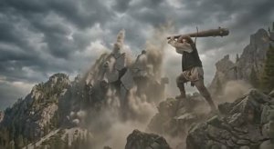 Кощей Бессмертный крушит горы