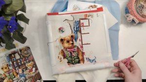 Вышиваю в апреле//7 дней, 7 процессов