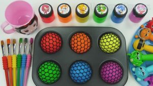 Насладиться ASMR-звуками кинетического песка радужного слайма ✨ своими руками с помощью ASMR 💖 #104