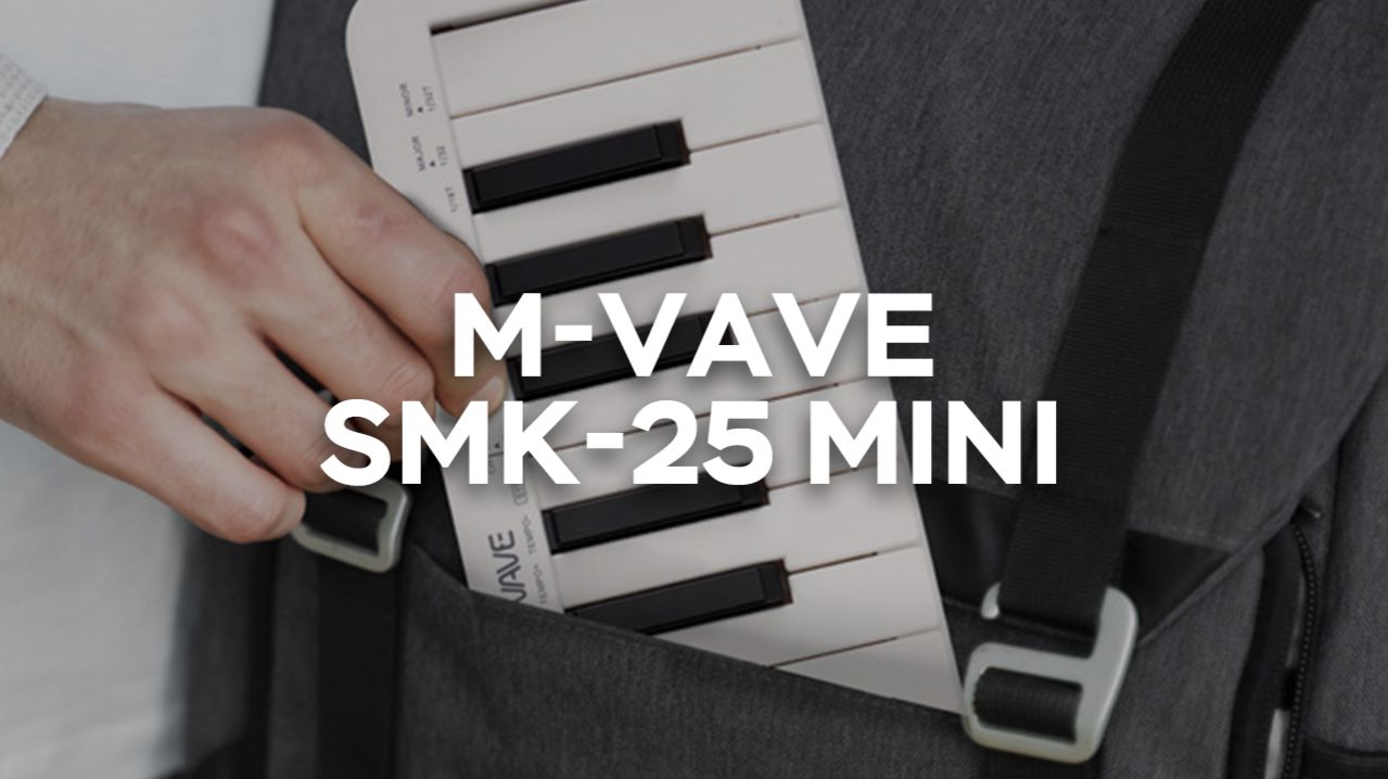Выпуск нового продукта - портативная MIDI-клавиатура SMK-25 MINI