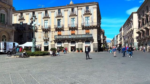 Катания Сицилия Италия 2026 Прогулка по историческому рыбному рынку Пескерия и площади Дуомо