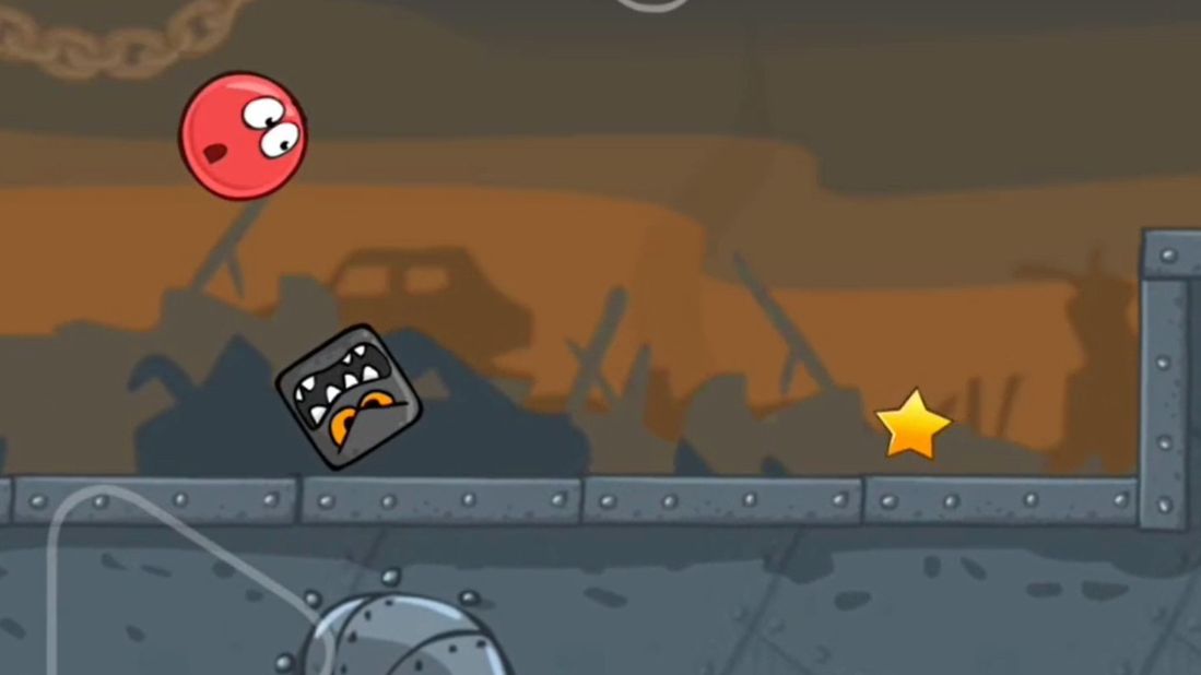 Красный шар.