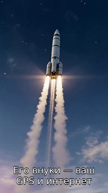 Спутник-1 — первый в космосе  4 октября 1957 года