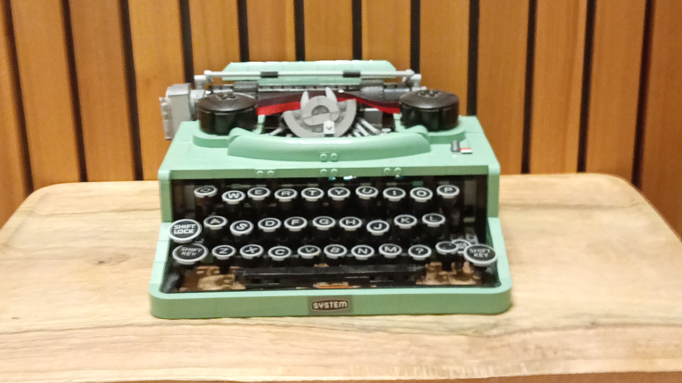 Обзор на лего печатную машинку