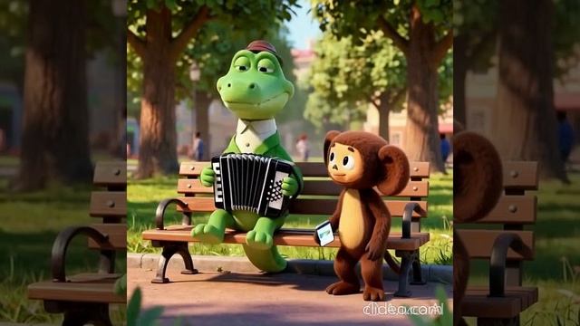 А нам всё равно... что мы Крокодил и Чебурашка