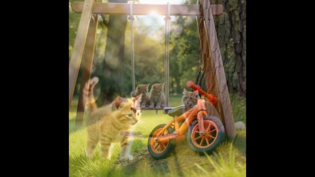 Котята 🐱 День в парке — Полная история