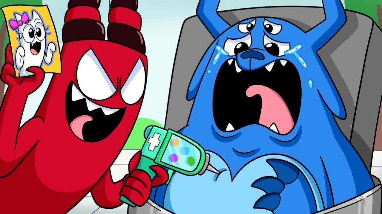 ДОКТОР ПУШИСТЫЕ ШТАНЫ В ЗАПАДНЕ!   Garten of Ban Ban 4 - Анимации на русском