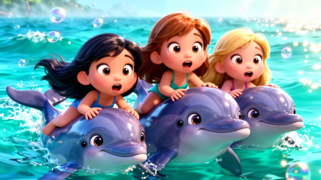 Верхом на дельфинах