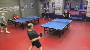 Нельсон Д. (723) - Чирков А. (749) 21.04 настольный теннис 400+ ЛИГИ турнир СПб