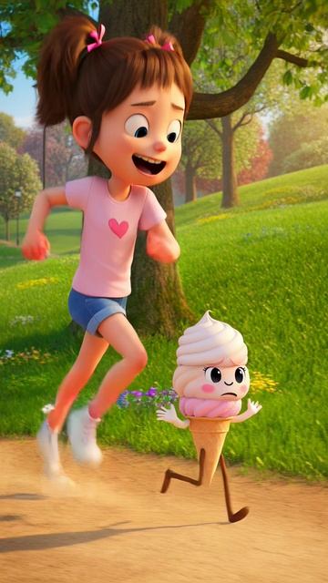 ТЫ бы догнал мороженое?