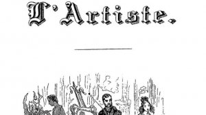 жуpнaл L’Artistе 1856, 2 полугoдиe