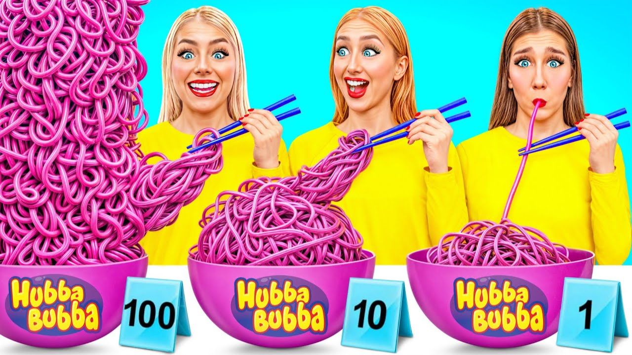 100 Слоев Еды Челлендж c Bubba DO Challenge