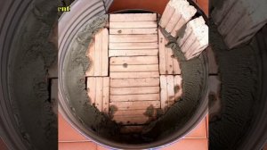 Футляр из бочки, немного глины и кирпичей