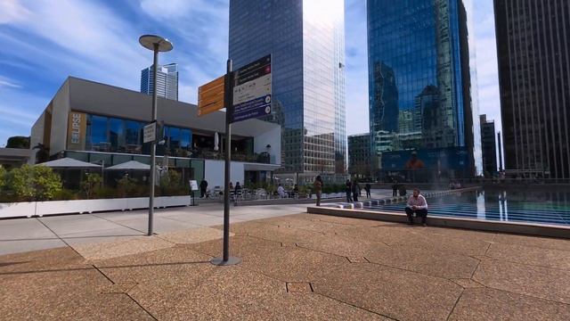 Париж Франция 2026 Прогулка по Ла Дефанс самому большому деловому району Европы