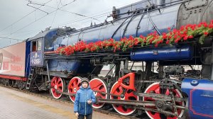 Поезд Победы 2026. Нижний Новгород. Два паровоза легендарной серии Л. Часть 1.