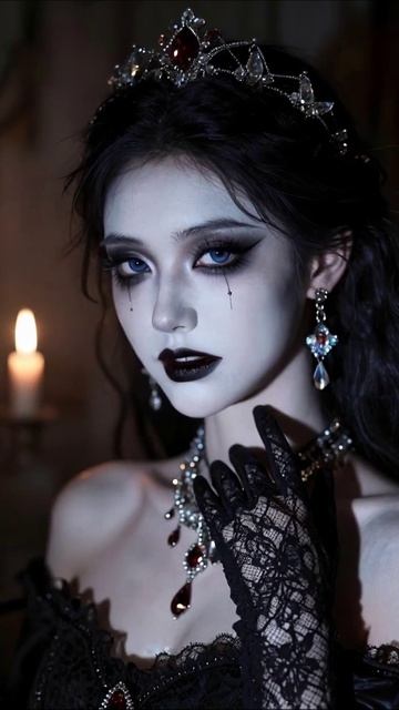 Тайны готической красоты: магия мрачного образа готика красота макияж