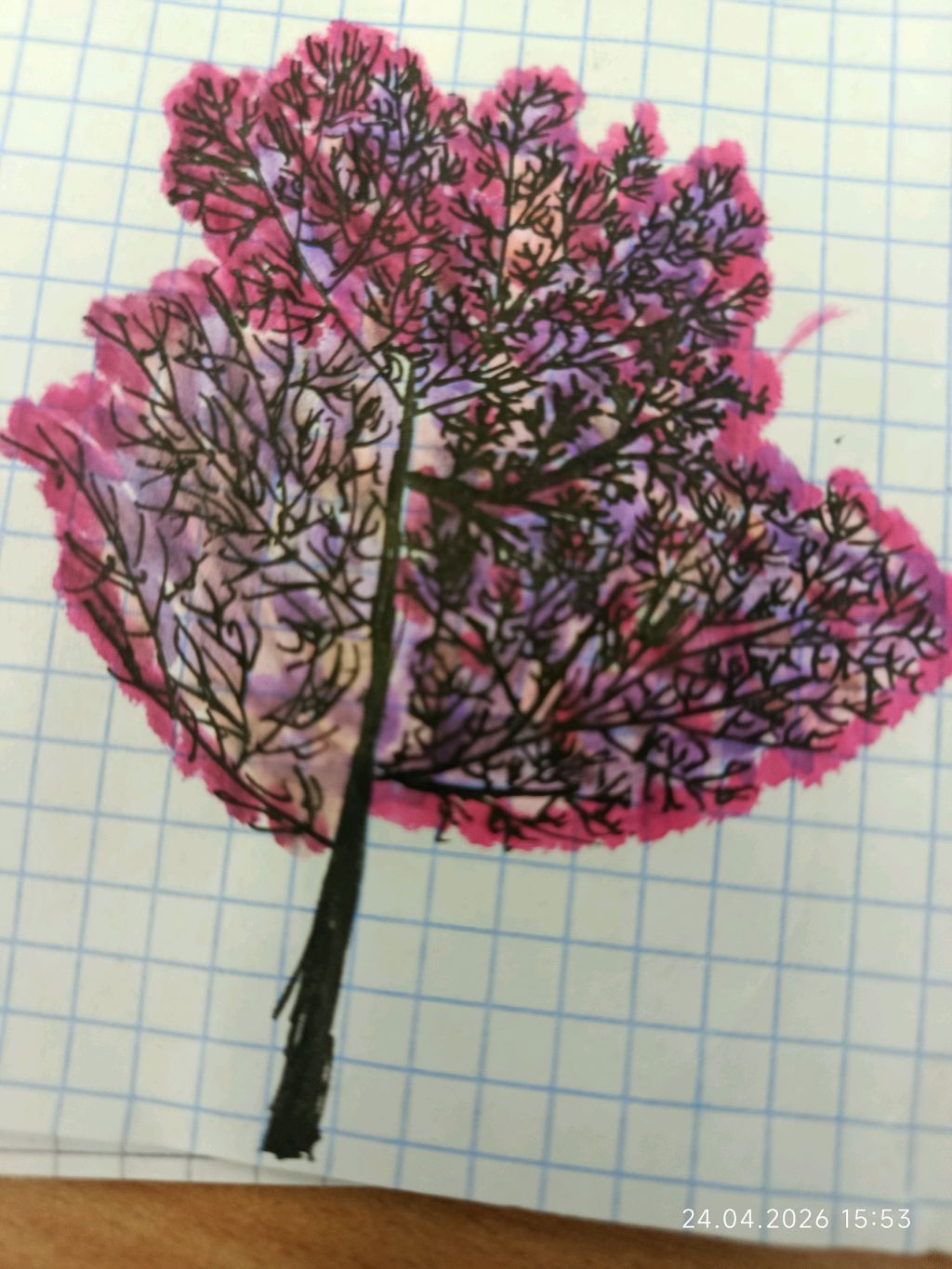 Рисуем Сирень