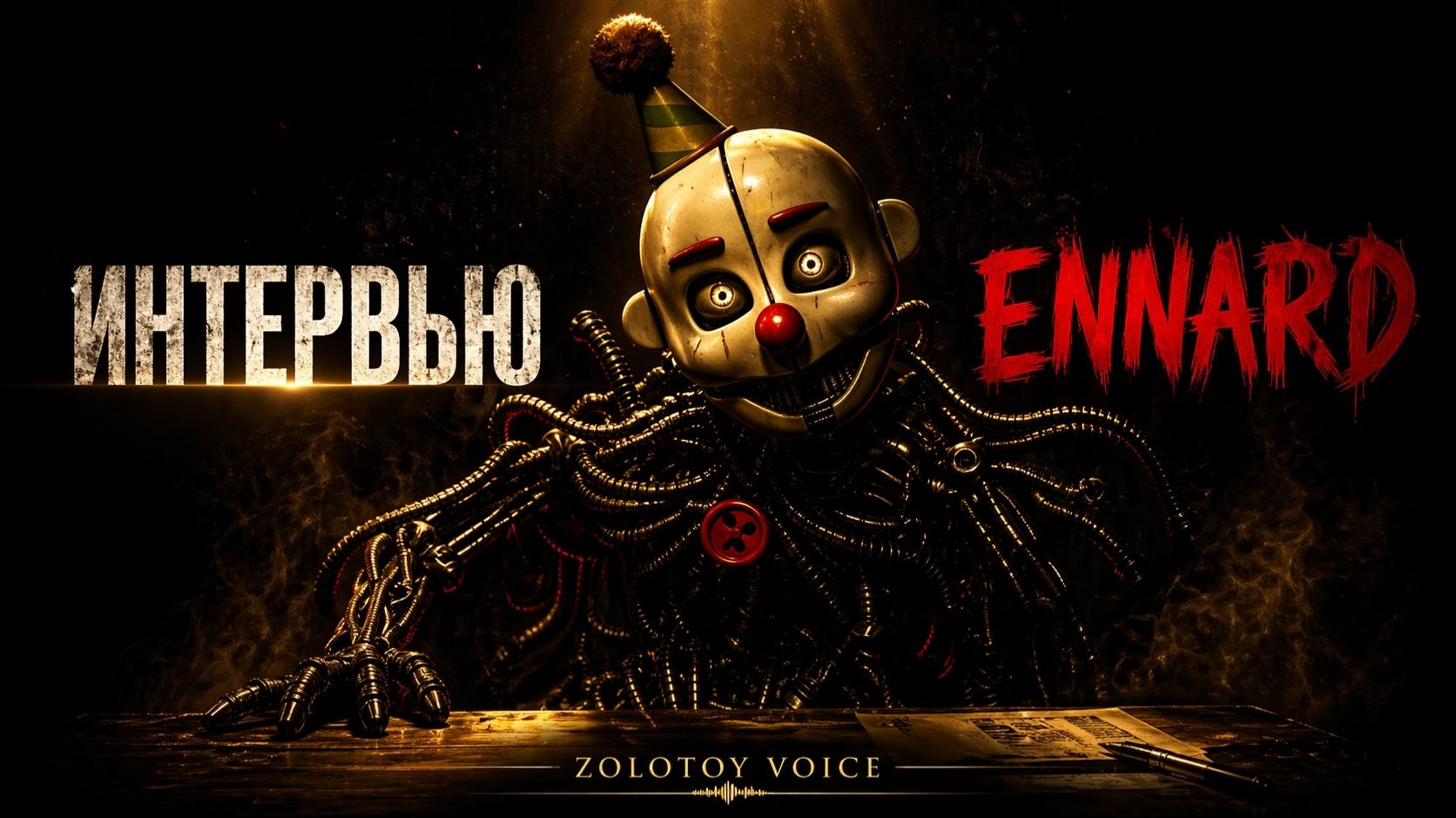 SFM An Interview with Ennard  Русская Озвучка  Zolotoy Voice