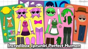 СПРУНКИ ИНКРЕДИБОКС: НЕВЕРОЯТНЫЙ БЛОКНОТ С НАКЛЕЙКАМИ! КОЛЛЕКЦИЯ Sprunki Perfect Human