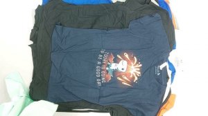 43011 Футболки сток короткий рукав, 14пак, t-shirt s/sоптом