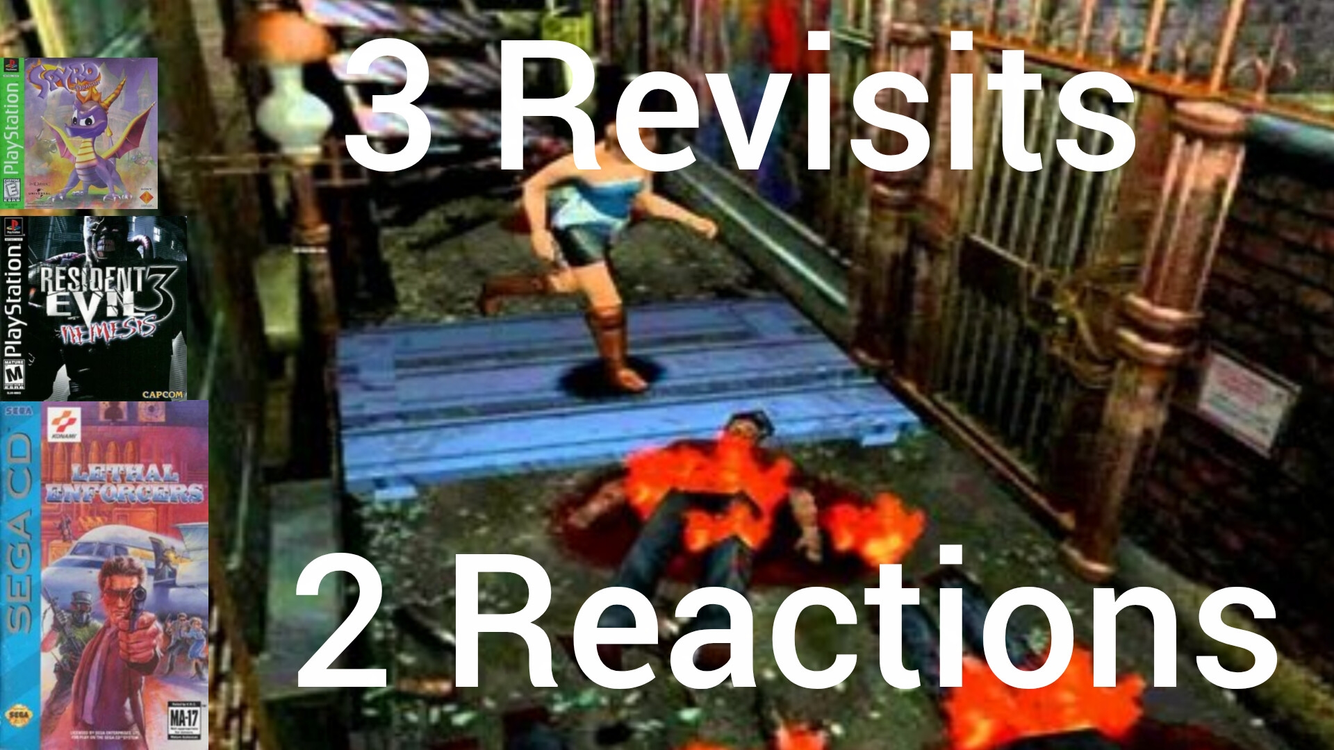 6 IN 1 (SNES-PS1-SMCD-2 exe games) Gameplay + 3 Revisits & 2 Reactions