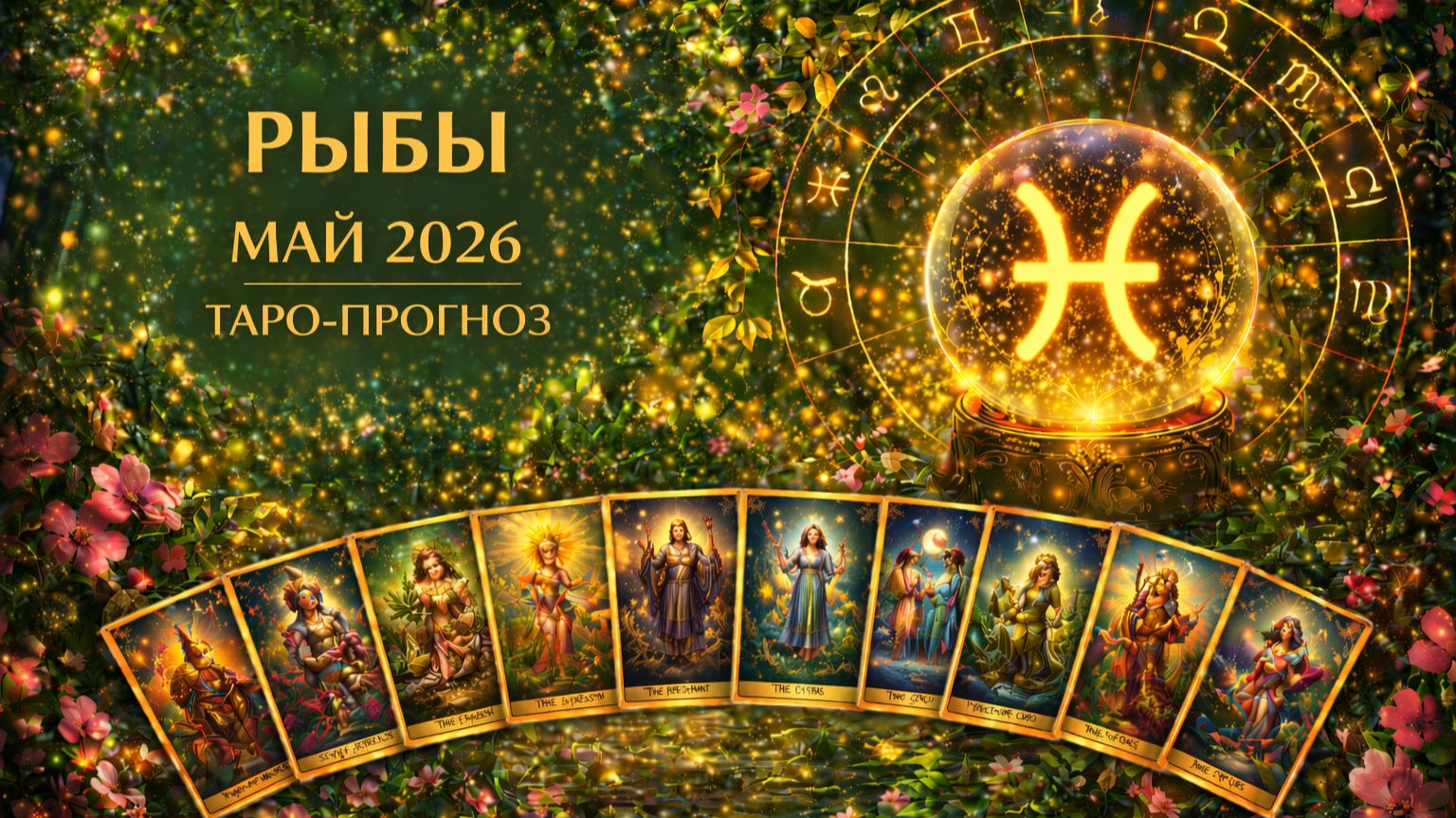 Рыбы ♓ Таро прогноз на май 2026 года