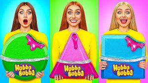 Геометрический Челлендж с Едой # Смешные Моменты с Bubba DO Challenge