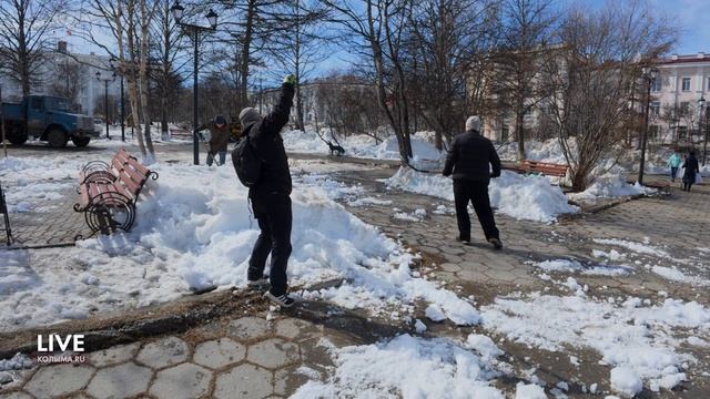 В Магадане проходит Всероссийский субботник все желающие трудовые коллективы могут присоединиться.