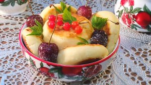 Кокосовые сырники без муки