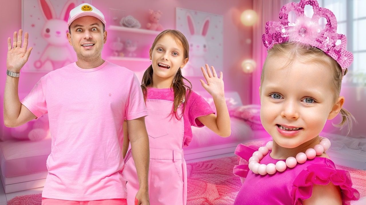 ВАНЯ И МАНЯ | Только розовая еда и игрушки для Даши? Весёлая история о цветах