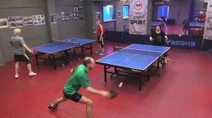 Рыбкин Р. (610) - Нельсон Д. (723) 21.04 настольный теннис 400+ ЛИГИ турнир СПб