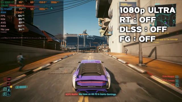 RX 9060 XT  I5 12400F - Тесты в 21 Игре