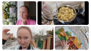 Vlog 🌷Жизнь цветочницы 🪴готовлю обед/ сходила в магазин за продуктами