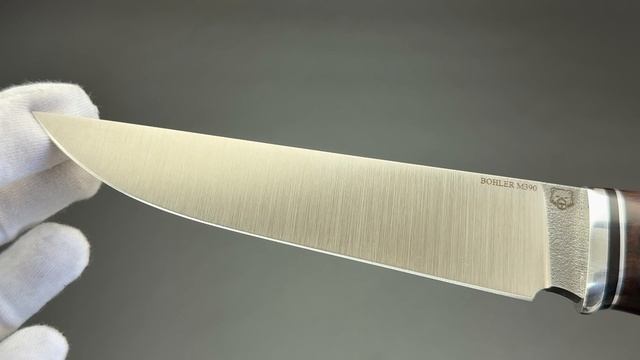 Нож БАРС с берестой и железным деревом айронвуд на рукояти!