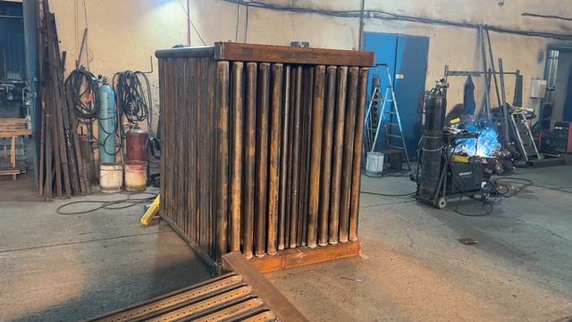 Производство водогрейных котлов серии КВр-КВм