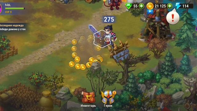 Хроники Хаоса: Альянс Героев Обзор / Прохождение / Геймплей on mobile / мобильный