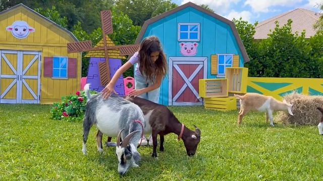 Настя и летний лагерь для детей