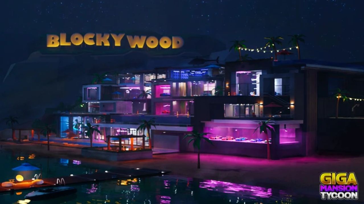 Giga Mansion Tycoon 🏝️