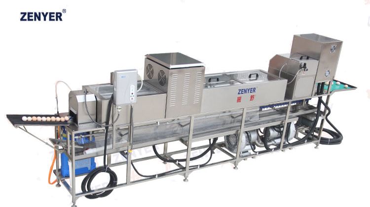 Видео обзор машины для мойки яиц 200А ZENYER