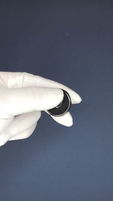 Пуговицы черные (размер № 48), Артикул 00075