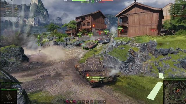 мир танков ЖЕМЧУЖНАЯ РЕКА Е 100 Feuerbär СПРИНТЫ  # оборона