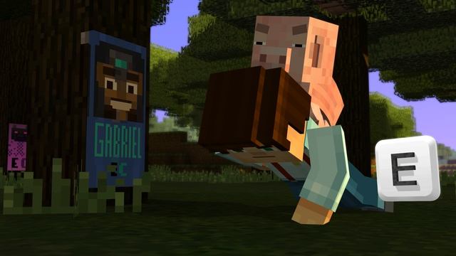 Minecraft Story Mode часть 1