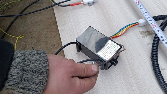 Автоматика печи полимеризации монтаж блока розжига