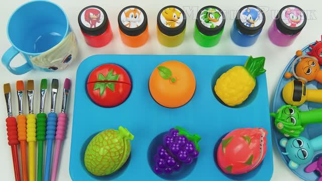 Насладиться ASMR-звуками кинетического песка радужного слайма  своими руками с помощью ASMR  110