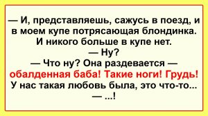 Про встречу в купе! Подборка Пикантных, Остреньких, Жизненных Анекдотов! Юмор! Смех! Позитив!