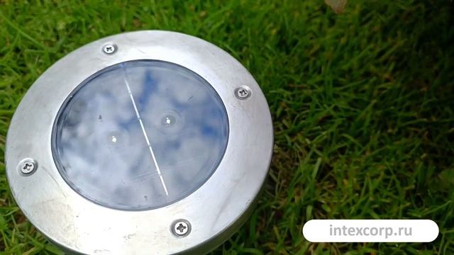 Садовый светильник на солнечной батарее Solar ПРОХЛАДНЫЙ БЛИК, холодный белый LED-огонь, DX9300050